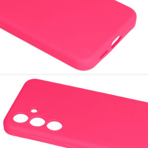 Silicone Lite Case for Samsung Galaxy A55 5G fuchsia - Image 5