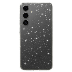 Crystal Glitter Case for Samsung Galaxy S25 Silver - Image 2