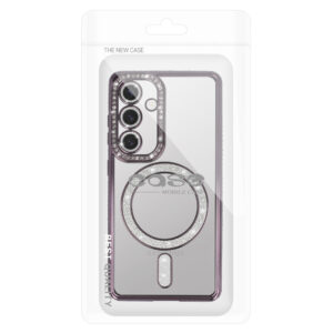 Bling Magsafe Case for Samsung Galaxy S25 Ultra purple - Image 7