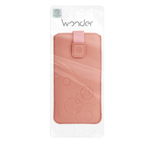 WONDER Deko Pouch Case (Size M) for Iphone 5/Nokia 215 4G/225/5310 2020 peach - Image 7