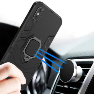 Ring Armor Case for Samsung Galaxy S25 Ultra Black - Image 9