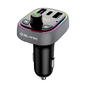 Blavec FM Transmitter Flash TR-03 MP3, Bluetooth - 2xUSB + Type C - PD 30W QC3.0 18W (TFMFTR03-B) black - Image 2