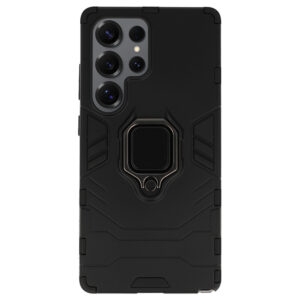 Ring Armor Case for Samsung Galaxy S25 Ultra Black - Image 2