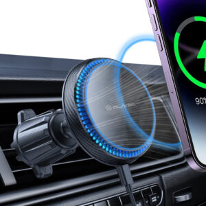 Blavec Car Mount BH-05 Magnetic with 15W MagSafe Wireless Charging and Cooling Fan System for Air Vent (BH05-MAVIB) – Black - Image 7