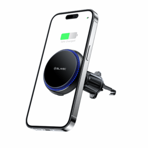 Blavec Car Mount BH-05 Magnetic with 15W MagSafe Wireless Charging and Cooling Fan System for Air Vent (BH05-MAVIB) – Black - Image 5
