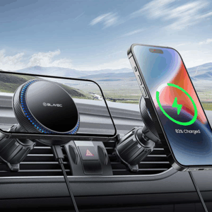 Blavec Car Mount BH-05 Magnetic with 15W MagSafe Wireless Charging and Cooling Fan System for Air Vent (BH05-MAVIB) – Black - Image 6