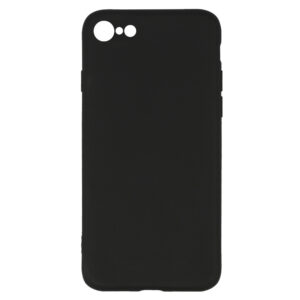 Nugarėlės dėklas MATT, skirtas iPhone 7 / 8 / SE 2020 / SE 2022, juodos spalvos - Image 2