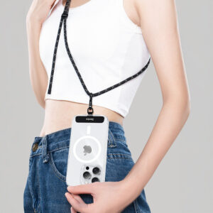 Benks Universal phone lanyard GS01 black - Image 5