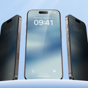 Benks Tempered glass Ultra Shield Privacy skirtas Apple iPhone 14 Pro Max/15 Plus/16 Plus black - Image 4