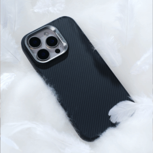 Benks Magnetic Armor Pro Kevlar Case Metal Frame 600D for Iphone 16 black - Image 5