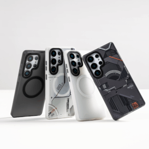 Benks Magnetic Mecha Series Case for Iphone 15 Pro black - Image 5
