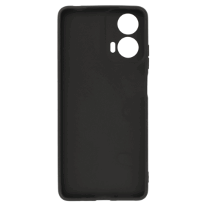 Back Dėklas MATT for MOTOROLA MOTO G04/G24/G04S juodos spalvos - Image 3