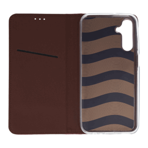 Smart Magneto Case for Samsung Galaxy M15 5G burgundy - Image 3