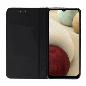 Smart Book MAGNET Dėklas skirtas Samsung Galaxy A12 juodos spalvos - Image 2
