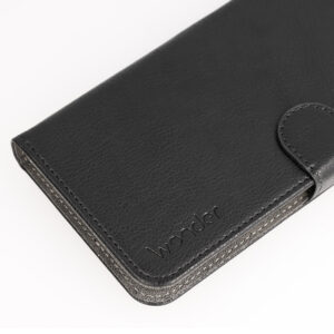 WONDER COMMON Universal Book dėklas (Dydis L) skirtas Apple iPhone 6 Plus/7 Plus/8 Plus/Xs Max/11 Pro Max/Samsung S20 FE/S21 FE/S10 Plus/A10/A32/A54/Xiaomi 12 Lite/Huawei P30 Pro juodos spalvos - Image 6