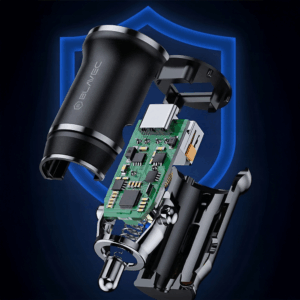 Blavec Automobilinis įkroviklis BS-01A-C Road - USB - QC 3.0 18W su USB į Type C kabeliu (CCBS01ACR-UB) juodos spalvos - Image 9