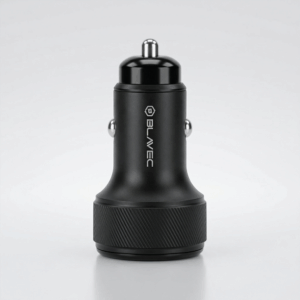 Blavec Automobilinis įkroviklis BS-04B-C Volt - USB + Type C - QC 3.0 18W PD 30W su Type C į Type C kabeliu (CCBS04BCV-UCB) juodos spalvos - Image 4