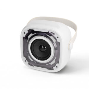 Blavec nešiojama bluetooth kolonėlė WS-08 Karaoke Idol - 8W su 2 mikrofonais (WS08-2MW) baltos spalvos - Image 3