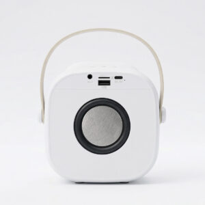 Blavec nešiojama bluetooth kolonėlė WS-08 Karaoke Idol - 8W su 2 mikrofonais (WS08-2MW) baltos spalvos - Image 4