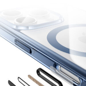 Benks Magnetic Lucent Pro dėklas skirtas Apple iPhone 16 Pro žalios spalvos - Image 6