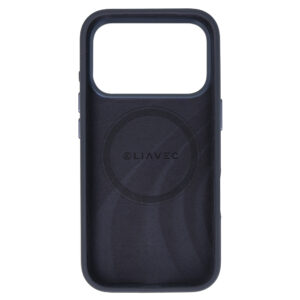 Liavec Silky dėklas su Metal Camera Frame skirtas Apple iPhone 17 Pro mėlynos spalvos - Image 4