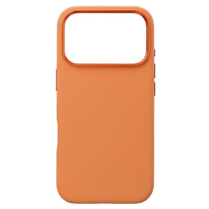 Liavec Silky dėklas su Metal Camera Frame skirtas Apple iPhone 17 Pro Max oranžinės spalvos - Image 3