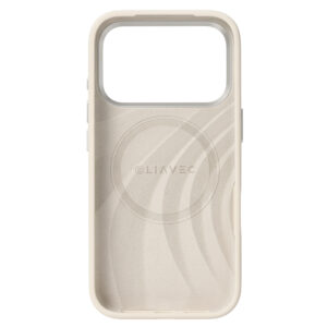 Liavec Silky dėklas su Metal Camera Frame skirtas Apple iPhone 17 Pro Max beige - Image 4