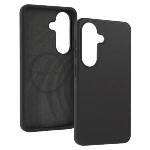 Liavec Silky dėklas su Metal Camera Frame for Samsung Galaxy S26 Plus juodos spalvos - Image 2