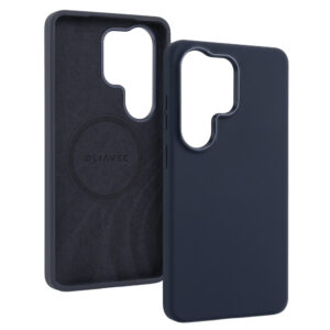 Liavec Silky dėklas su Metal Camera Frame for Samsung Galaxy S26 Ultra blue - Image 2