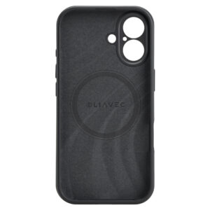 Liavec Silk Shield dėklas su Metal Camera Frame skirtas Apple iPhone 17 juodos spalvos - Image 4