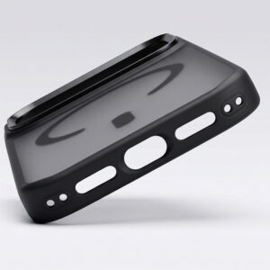 Liavec Cloudy dėklas su Metal Camera Frame skirtas Apple iPhone 17 Pro juodos spalvos (Camera Control Button) - Image 5