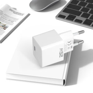 Blavec Wall charger BC-10 - Type C - PD 25W 3A (TCBC10-CW253A) baltos spalvos - Image 4