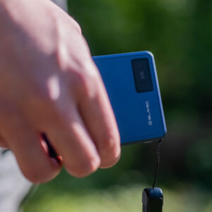 Blavec Power Bank 10000mAh BJ-03 Slim 13,5mm - Type C - 22,5W magnetic Magsafe 3 in 1 (PBBJ03-MC10N) mėlynos spalvos aluminum - Image 5