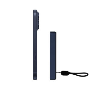 Blavec Power Bank 10000mAh BJ-03 Slim 13,5mm - Type C - 22,5W magnetic Magsafe 3 in 1 (PBBJ03-MC10N) mėlynos spalvos aluminum - Image 3