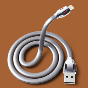 REMAX Cable Laser RC-035i - USB to Lightning  PINK - Image 4