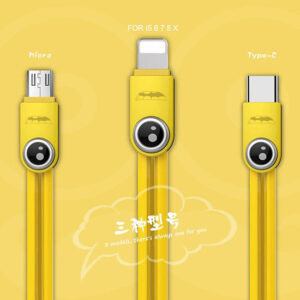 REMAX Cable Lemen RC-101a - USB to Type C - Yellow - Image 9