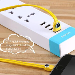 REMAX Cable Lemen RC-101m - USB to Micro USB - White - Image 2