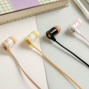 Earphones CASNI - CS-180 with microphone Pink - Image 4