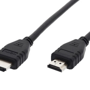 Cable - HDMI to HDMI - 1 metre black - Image 3