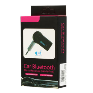 Wireless Audio Receiver AUX - Bluetooth, Speakerphone juodos spalvos - Image 2