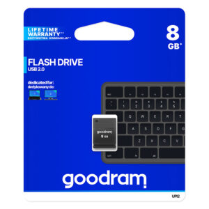 GOODRAM UPI2 Pendrive - 8GB USB 2.0 juodos spalvos - Image 4