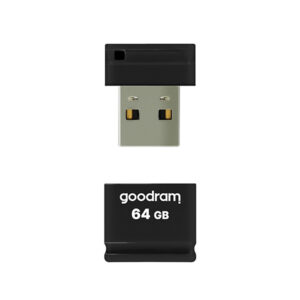 GOODRAM UPI2 Pendrive - 64GB USB 2.0 juodos spalvos - Image 2