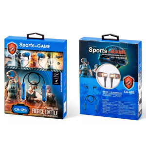 GJBY headphones - SPORTS BLUETOOTH CA-125 Gold - Image 6