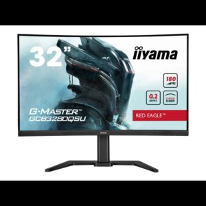 IIYAMA G-MASTER GCB3280QSU-B2 Monitorius | 31.5", QHD, Curved VA, 180 Hz