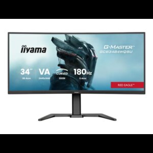 IIYAMA G-MASTER GCB3484WQSU-B1 Monitorius | 34", UWQHD, Curved VA, 180 Hz