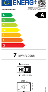 Verbatim Portable Touchscreen Monitor 13.3” ALU with 5000mAh Power Bank, Aluminium Case, Black - Image 2