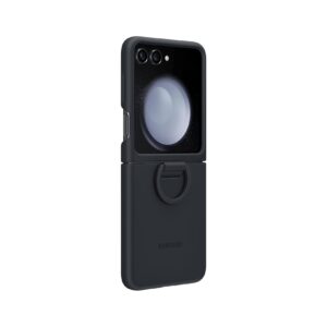 EF-PF731TNE Samsung Silicone Cover with Ring for Galaxy Z Flip 5 Indigo - Image 2