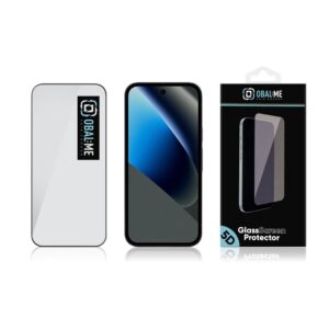 OBAL:ME 5D Apsauginis stiklas Screen Protector skirtas Google Pixel 10a Black - Image 2