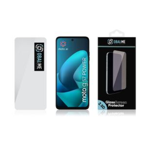 OBAL:ME 2.5D Apsauginis stiklas Screen Protector skirtas Motorola G57 Power skaidrus - Image 2