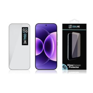 OBAL:ME 5D Apsauginis stiklas Screen Protector skirtas Xiaomi 17 Black - Image 2